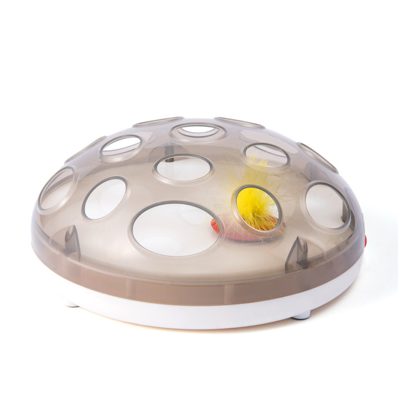 “360° Rotating Hunting Simulation Carousel for Continuous Engagement”
