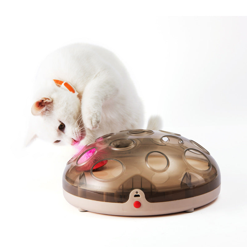 “360° Rotating Hunting Simulation Carousel for Continuous Engagement”