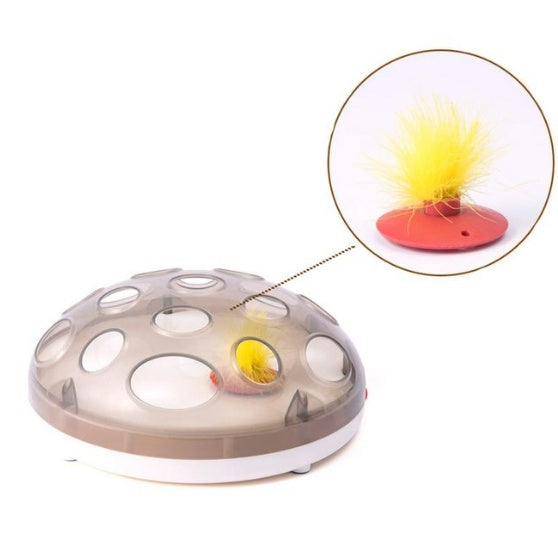 “360° Rotating Hunting Simulation Carousel for Continuous Engagement”
