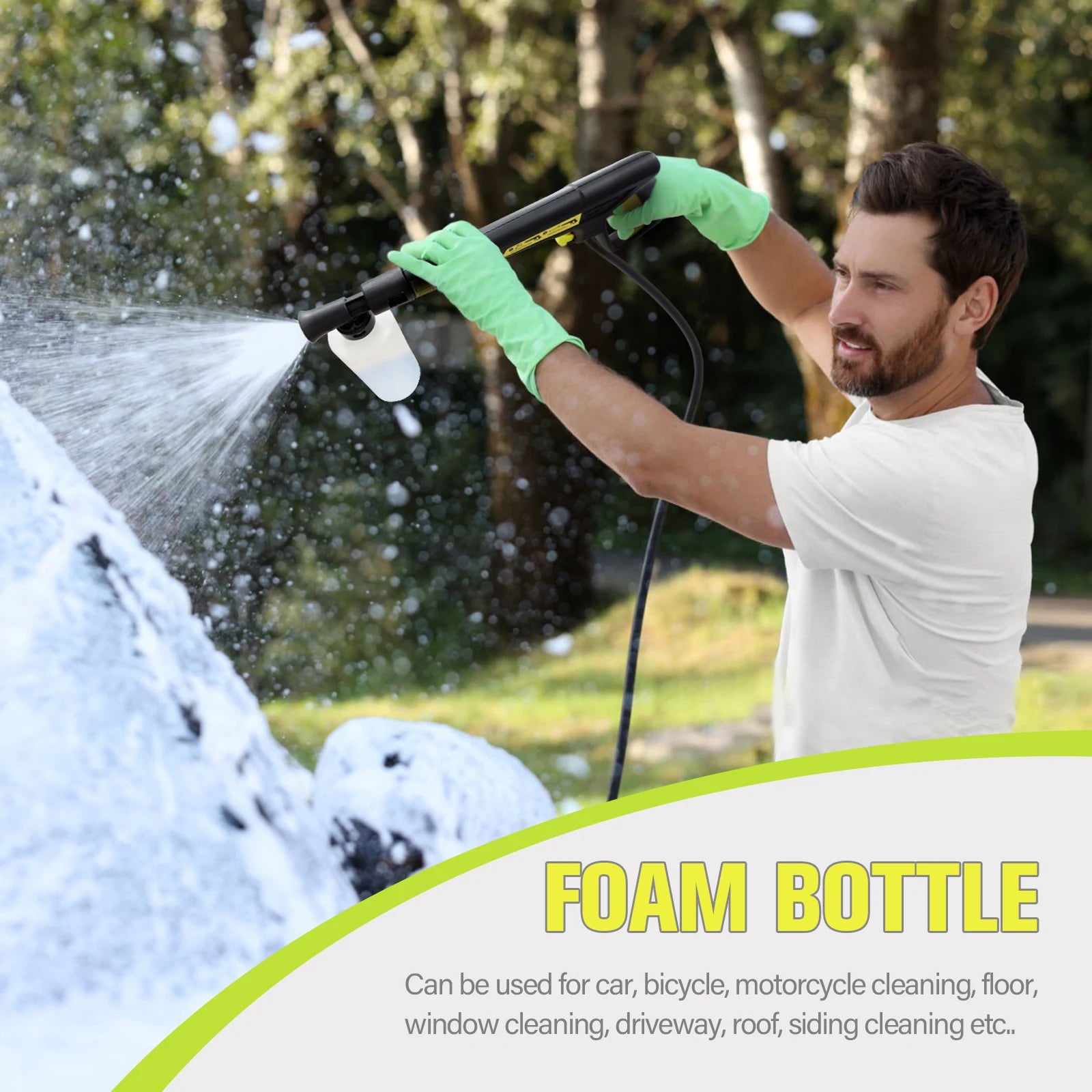 Electric Pressure Washer 4800PSI 2.9GPM Pressure Washer with 25 Ft Hose, 4 Quick Connect Nozzle,Cleaning for Pool, Patio, Car